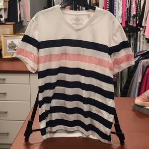 American Rag T Shirt. Large. Blue/white. Like new